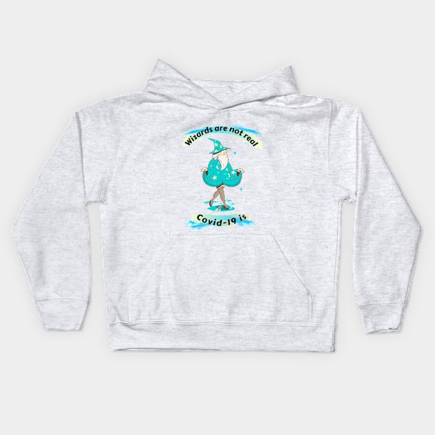 Covid-19 Wizards Kids Hoodie by RP Store